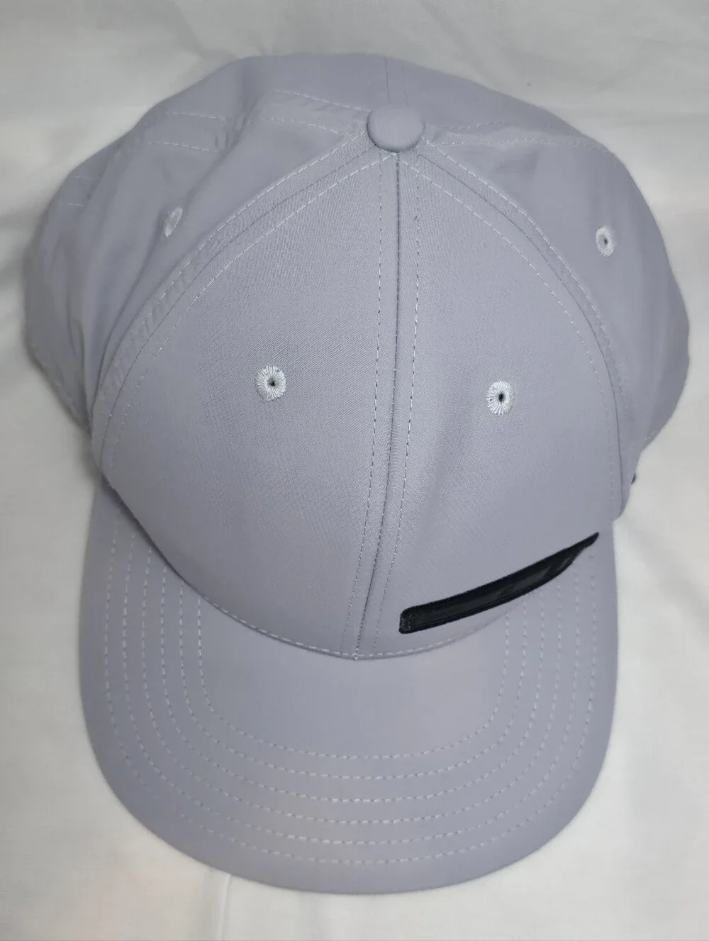 Men's Light Gray Srixon Polyester Snapback Golf Hat